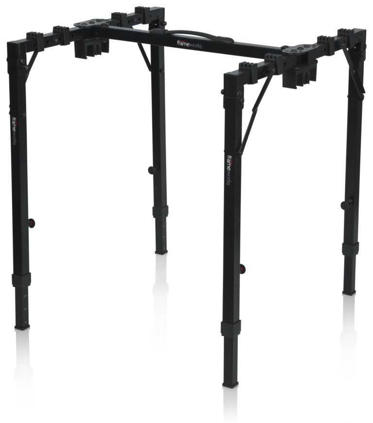 Adjustable T-Stand Folding Workstation