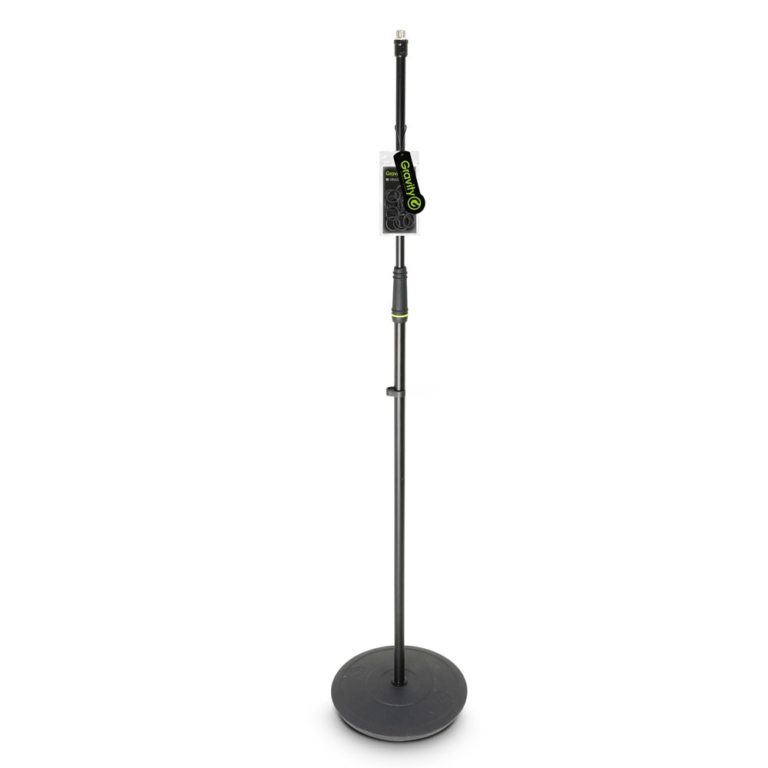 Gravity Microphone Stand with Round Base