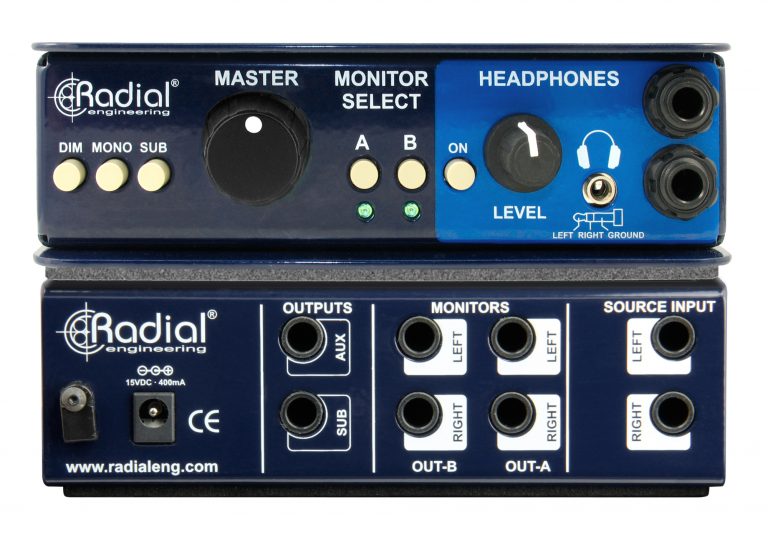 Radial MC3 Passive Studio Monitor Controller - Starsound Audio, Inc.