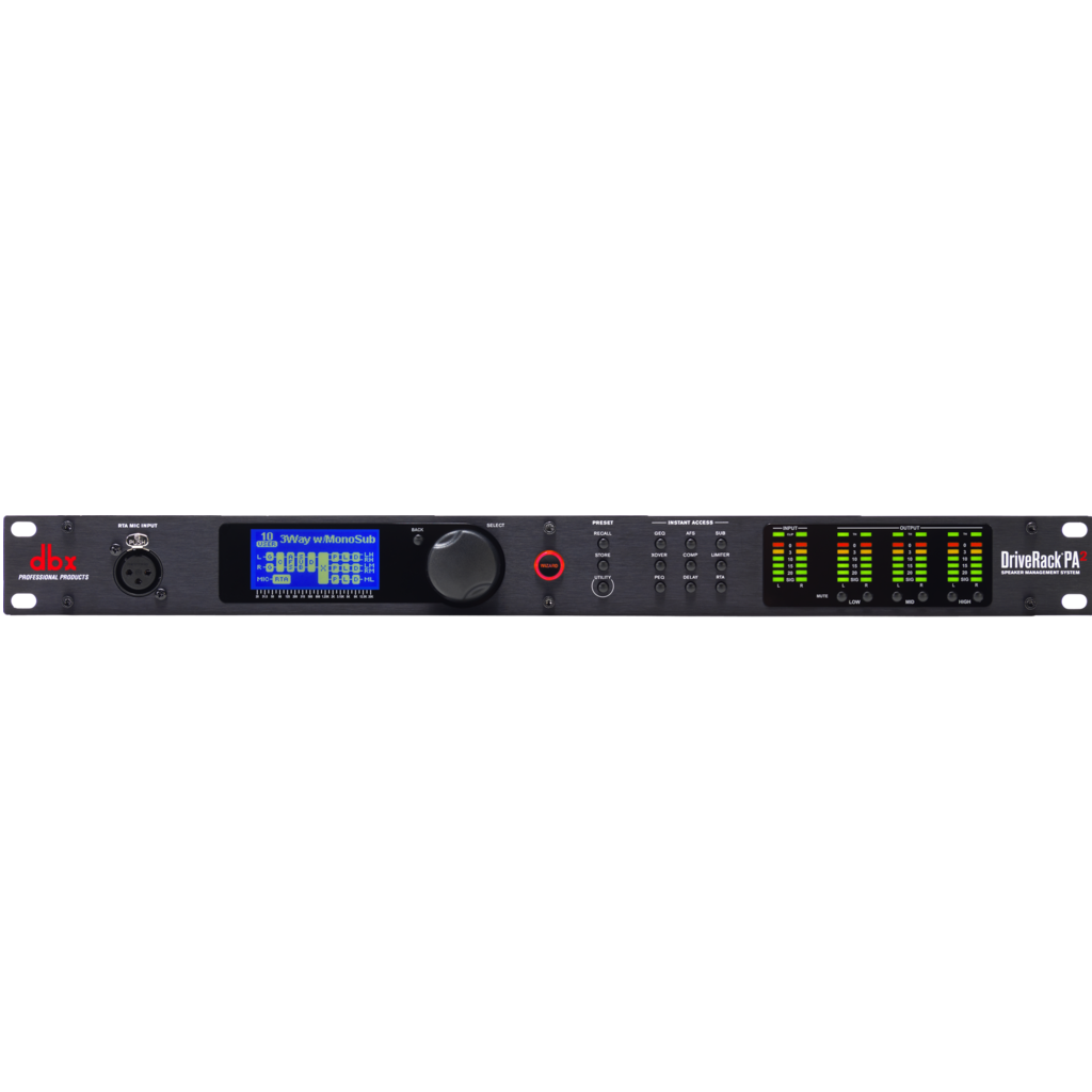 DBX DriveRack PA2 Loudspeaker Management System - Starsound Audio, Inc.