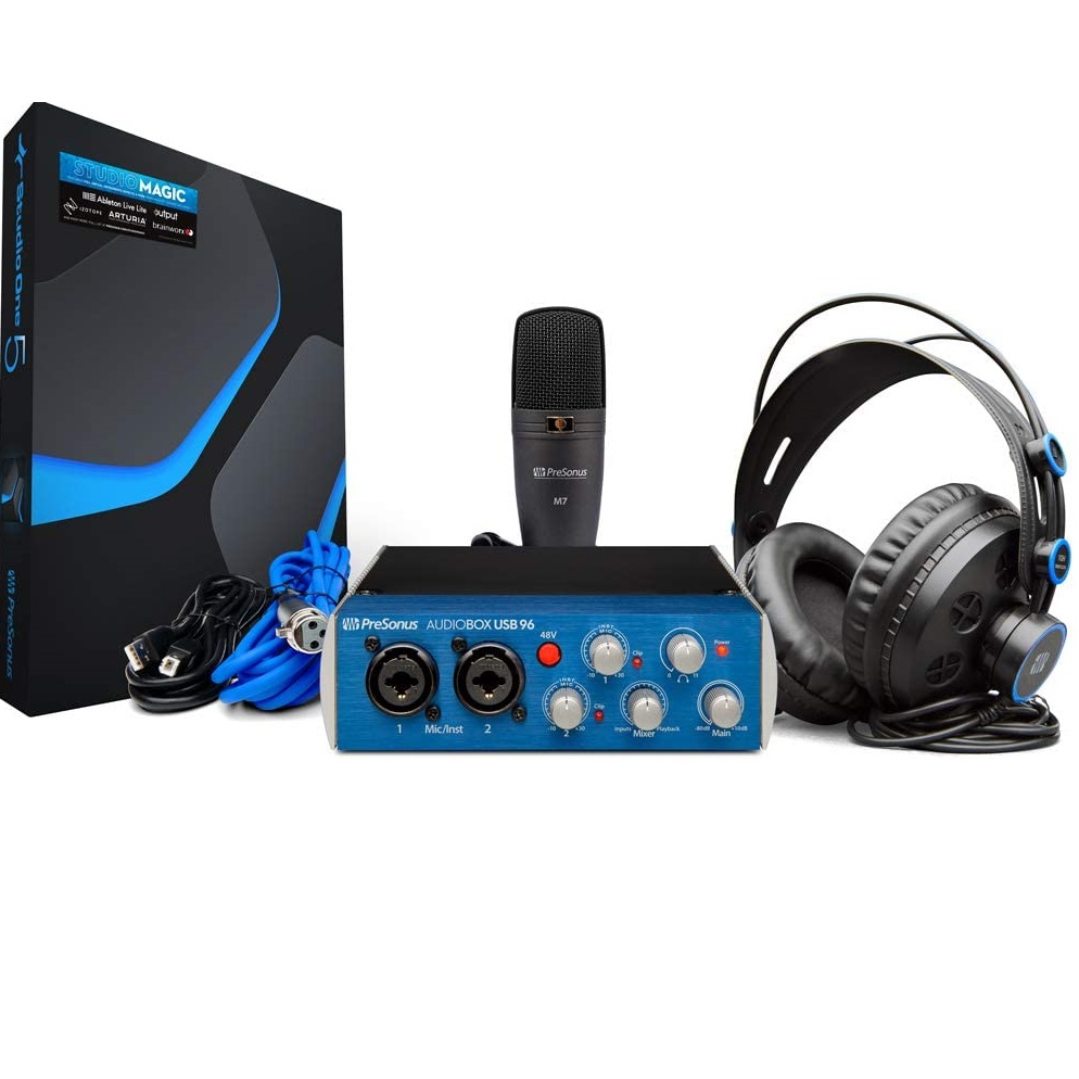 PreSonus AudioBox 96 Studio USB 2.0 Recording Bundle - Starsound