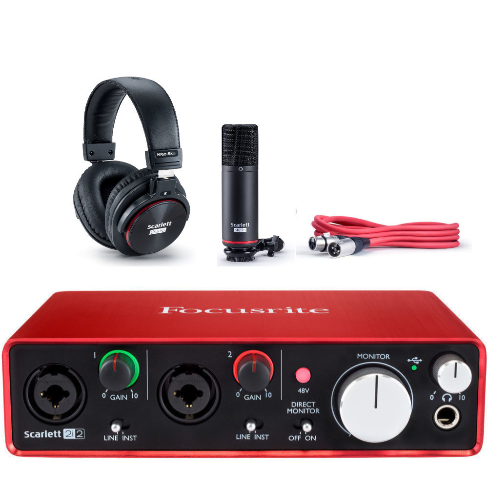 Focusrite Scarlett 2i2 Studio v4