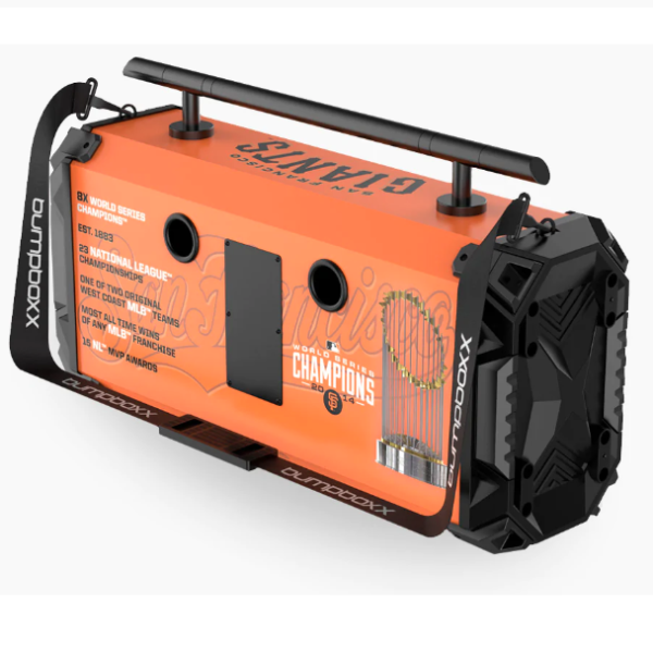 Bumpboxx Flare8 Bluetooth Boombox (MLB San Francisco Giants) - Image 2