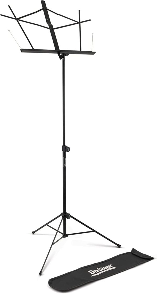 On-Stage SM7122BB Compact Sheet Music Stand with Bag